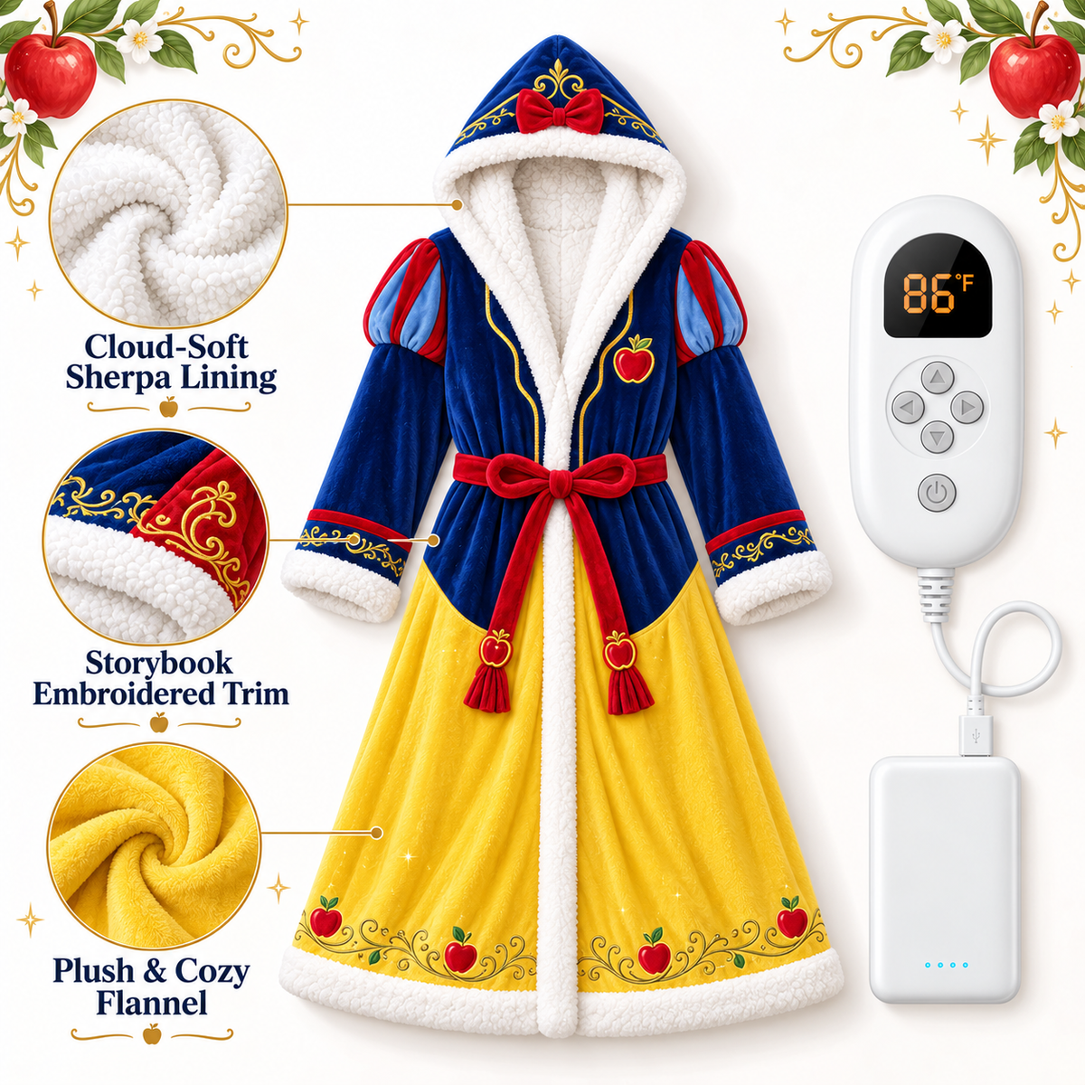 FableSnug™ | Heated Princess Robe