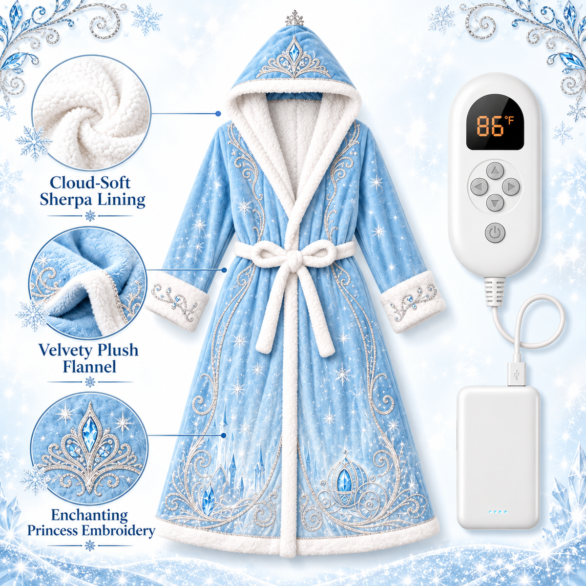 FableSnug™ | Heated Princess Robe